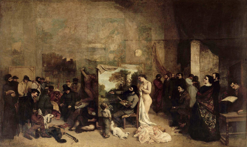 -Atelier-, 1855