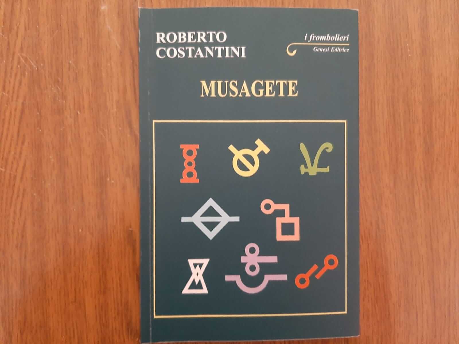 "Musagete", copertina testo
